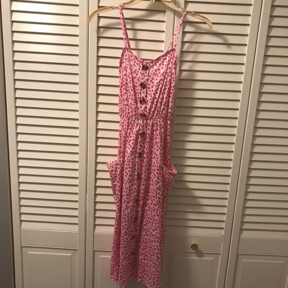 NWT floral print midi dress - Picture 3 of 8